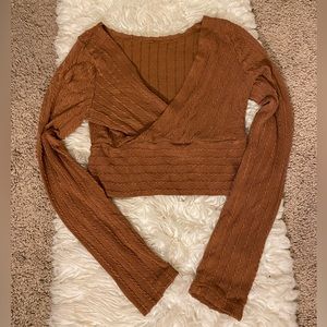 SHEIN Women’s Knitted Crop Top